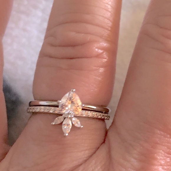 🚨50% off! Great for Daughters! 5A & 925 Sterling Silver Ring .67ct. - Picture 8 of 16